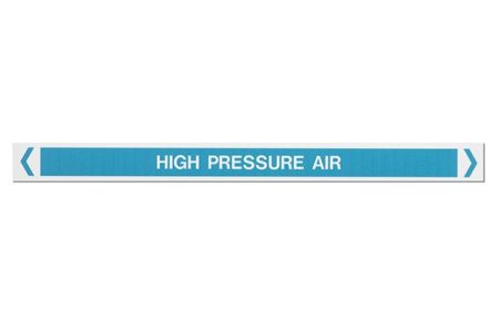 Marking Services Australia MS-900AS self-adhesive high pressure air pipe markers