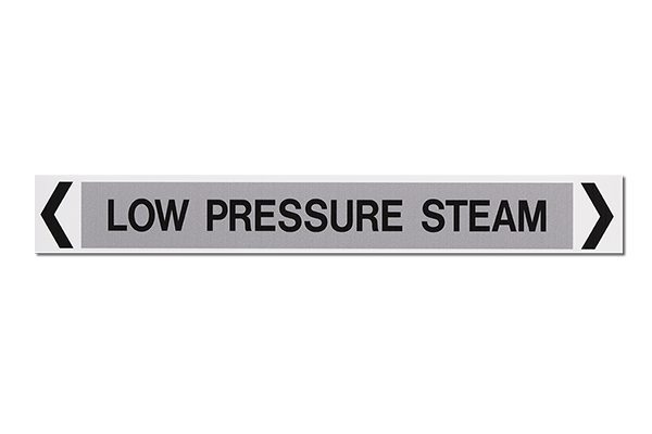 Marking Services Australia MS-900AS self-adhesive low pressure steam pipe markers