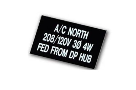 MS-478 Electrical Control Panel Signs from Marking Services