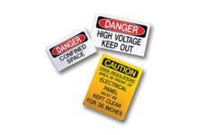 MSA MS-900 Self-Adhesive Safety Signs