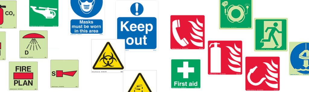 Marine and offshore signs from MSA provide information for reliable M&O operations