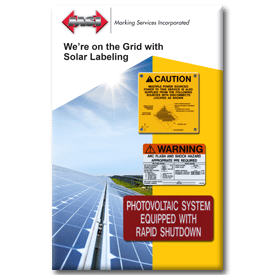 Solar Labeling from Marking Services Australia