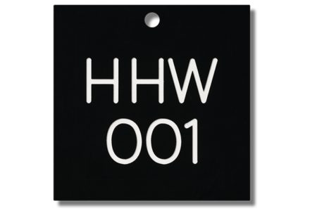 Engraved Plastic Valve Tags provide excellent visibility