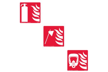 International safety firefighting signs from Marking Services Australia