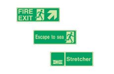 IMO evacuation and Escape Signs from Marking Services Australia