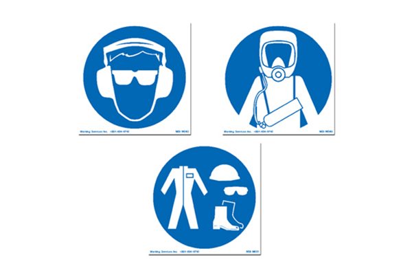 International safety mandatory pictograms from Marking Services Australia