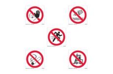 Marking Services Australia international safety prohibition pictograms