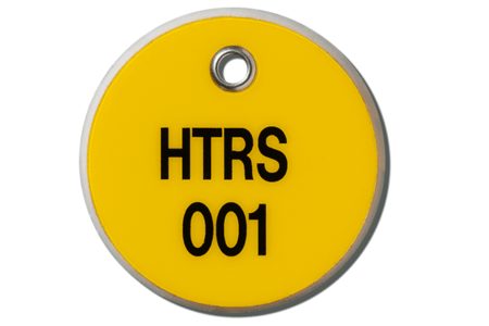 MS-215 Max-Tek Valve Tags from MSA provide excellent visibility