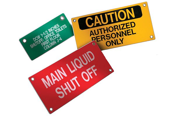 MS-215 MaxTek Equipment Tags are the highest quality tag available for marking valves, instrumentation and equipment.
