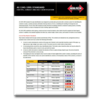 AS 1345-1995 Standard Marking Services Guide