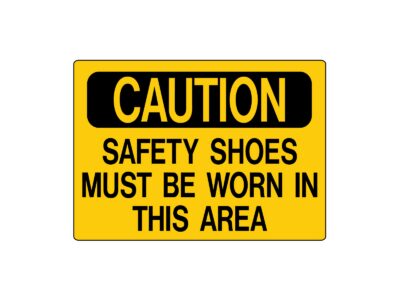 MS-900 Self-Adhesive Caution Operational & Safety Sign